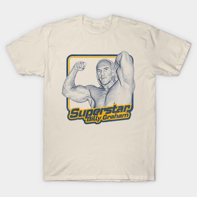 Superstar Billy Graham // Retro Pro Wrestler T-Shirt by darklordpug